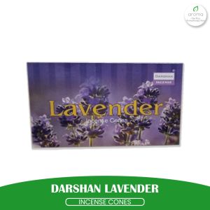 Dupa Kerucut India Aromaterapi Cones - Darshan Lavender