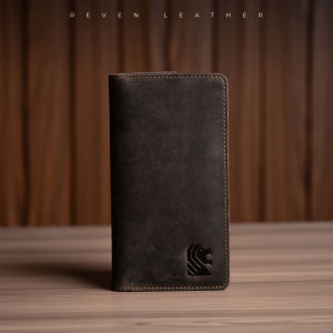 REVEN LEATHER Gavin Wallet - Dompet Panjang Pria Kulit Sapi Asli
