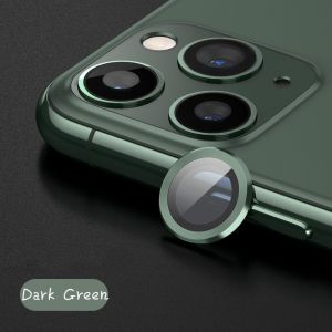 1Pcs Tempered Glass Camera Lens Film Protector For iPhone 13 13 Mini Metal Ring Camera Lens Protector