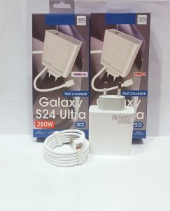 Charger SMSNG GALAXY S24 ULTRA 5G 280W Fast Charger Support fast Charging Multi Compatible