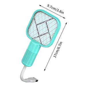 Mini Outdoor Fly Trap Mosquito Swatter Kill USB Portable Mosquito Killer Repellent Led Bedroom Anti-mosquito Device Summer Supplies