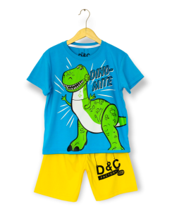 Setelan anak laki laki DINO-MITE / Baju anak / Baju murah / COD