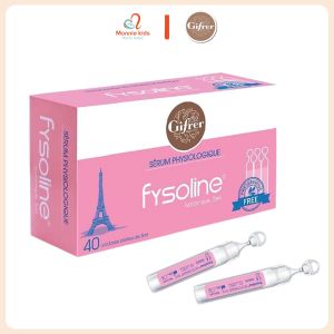 Nước muối sinh lý Fysoline Gifrer cho trẻ sơ sinh nước muối sinh lý Pháp - Monnie Kids