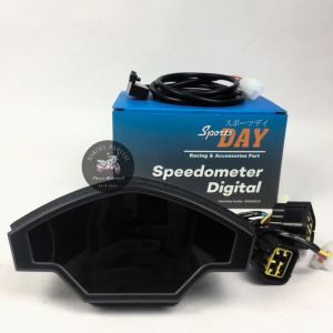 SPIDO GPX DIGITAL UNIVERSAL IMPORT SPEEDOMETER GPX FULL DIGITAL SET KABEL SENSOR PANGKON SPIDO GPX CNC DAY