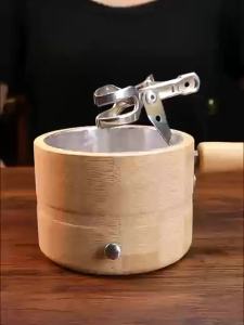 艾灸手持悬灸宝防烫竹制家用艾条支架全身通用刮痧艾灸盒温灸器具Moxibustion Handheld Hanging Moxibustion Treasure Anti scalding Bamboo Household Ai Stick Bracket Whole body Universal Scraping Moxibustion Box Warm Moxibustion Equipment