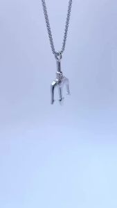 Trident Pendant Ancient Greek Mythology Necklace for Women Stainless Steel Jewelry Gift