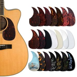 WSMHXRJRY Accessories Sticker Self-adhesive Comma Shape Folk Acoustic Guitar Pickguard Pick Guard Scratch Plate