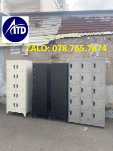 TỦ LOCKER SƠN DẦU - TĨNH ĐIỆN 2 4 6 8 10 CỬA