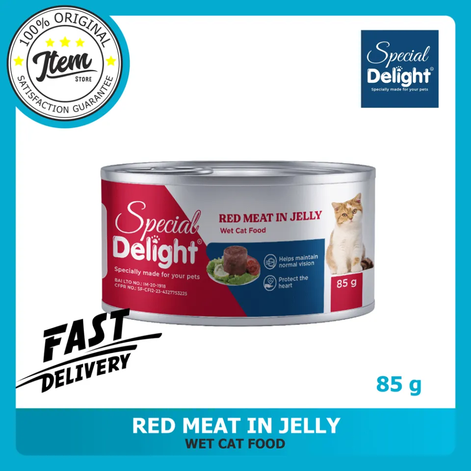 Special Delight RED MEAT IN JELLY Wet Cat Food for All Breed 85g