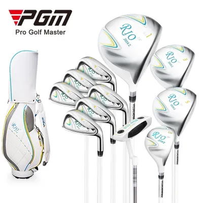 PGM RIO II High Quality Hot Sale Right handed 4pcs 11pcs Golf Complete Set of Clubs with Golf Bag for women Lady