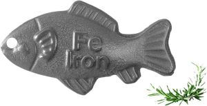 Mulon Iron Fish Cooking Utensil Effective and Safe Kitchen Cooking Tool - 1 Piece