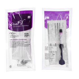 Denfil Composite Resin/flowable Refill Packable Light-cured Hybrid A1 A2 A3 A3.5 4g Vericom Dental Composite