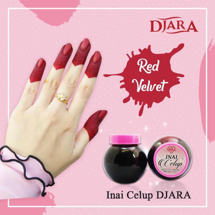 Inai Celup by Djara Henna Chemical-Free Henna Easy-To-Apply Henna