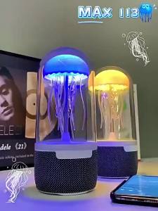 ลำโพงบลูทูธแมงกะพรุนขายดี ลำโพงพกพาสำหรับบ้าน เสียงเบสหนัก คุณภาพเสียงสูง ระดับเสียงใหญ่ ลำโพงไฟบรรยากาศ Hot