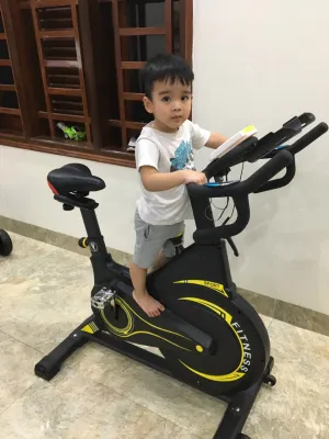 xe đạp tập gym fitness bánh đà kháng từ xe đạp tập thể dục trong nhà cao cấp bảo hành 12 tháng