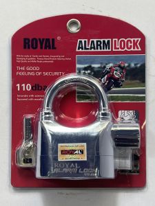 Ổ khoá hú chống trộm ổ khoá cửa báo động còi hú Royal ALARM LOCK ( BH 24 tháng + Tặng 6v pin dự phòng )
