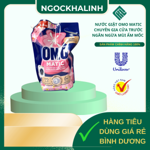 Nước giặt Omo Matic chuyên gia cửa trước ngăn ngừa mùi ẩm mốc TÚI 36kg