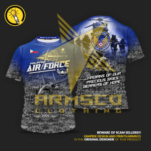 Philippine Air Force V5 T-Shirt Full Sublimation