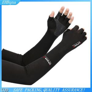 [COD] 2pcs Sport Arm Sleeves Cycling Running Fishing Climbing Arm Cover Sun UV Protection Ice Cool Sleeves With 5-finger Cuff