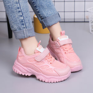 shoes girls for kids velcro casual rubber shoes for kids girls net trainer shoes for kids size 26-36