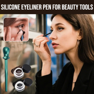Silicone Eyeliner Pen For Beauty Tools Eyeliner Guide Tools Eyeliner Tool For Novice Painting Eyeliner Aid Easy No-Skip Eyeliner Gel Makeup Gadget