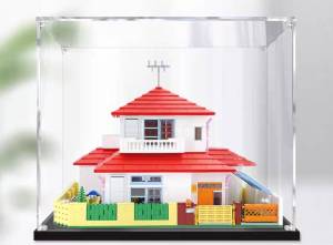 Display Case Box K20612 Crayon Shinchan: SHIN CHANS Home (Only display case box No blocks Model)
