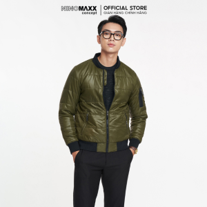 Áo Khoác Bomber Nam Chần Gòn Siêu Nhẹ NINOMAXX 1808102