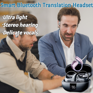 New Smart Bluetooth Translation Headset Intelligent 144-language Real-time Translation Wireless Headphone Panoramic Sound Stereo