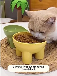 Pet Dog Cat Food Elevated Bowl feeder bowl water bowl Dog Bowl Cat Bowl Pet Bowl