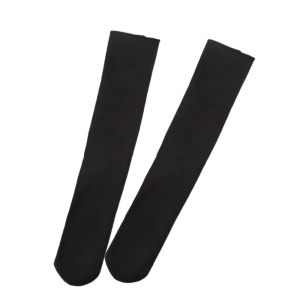 SHIRUI Lót nhung Tất tuyết Thường ngày Đen khỏa thân Đồ lót ấm áp khi ngủ Ấm áp nhiệt Dày hơn Vớ bắp chân Mùa thu mùa đông