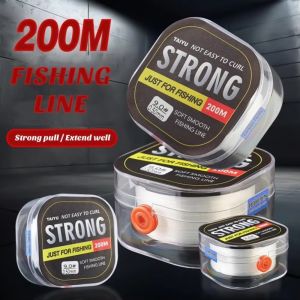 ADREE Cao cấp Dây câu Fluorocarbon 200 triệu Chống mài mòn Phụ kiện câu cá 2025 Nylon Dây câu cá Câu cá nước ngọt