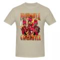 Novelty Tee Shirt Crew Neck T-Shirt Cotton 5XL Clothing Alastor Professional Gaslighter Hazbins Hotels Men's T Shirts clothing. 