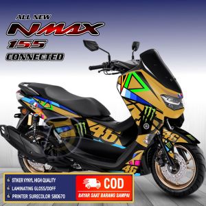 Decal Nmax 155 New 2020 2022 Striping Nmax New Stiker Yamah Nmax New Full Body Agp