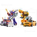Robot Transformer Optimus Primer Bumbblebee Mainan Robot-robotan Action Figure mainan Optimus Prime model mobil robot anak laki-laki figur mainan Autobots dan mode mobil. 