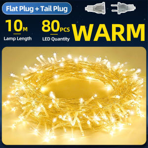 ECOCO(BUY 1 TAKE 1)10-20 meters christmas lights plug in high quality outdoor waterproof power saving indoor Christmas tree decoration etc