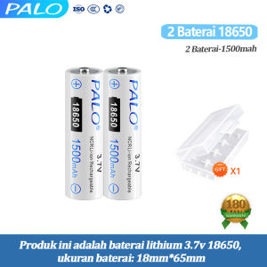 PALO Baterai 1500mAh 3.7V 18650 Battery Authentic