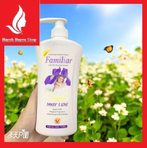 Sữa tắm familiar Pansy Love hương nước hoa quyến rũ chai 500ml