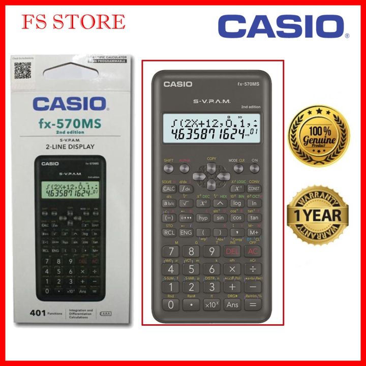 Scientific Calculator Casio Casio Fx-570MS (2nd Edition