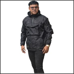 Ballpets Jaket Pria Wanita Cagoule Waterproof Ukuran L XL Musim Dingin Santai