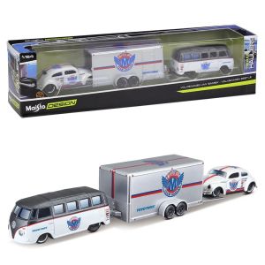 2026 Maisto 1:64 1979 Chevrolet ® K5/Car Traller/1971 chevrolet vega Blazer die-cast precision model car Model collection gift