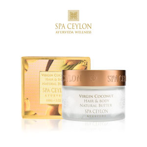 Spa Ceylon Ayurveda Virgin Coconut Hair & Body Natural Butter 100G