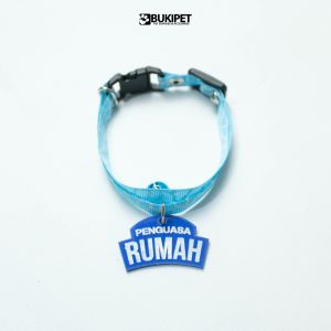 Kalung Kucing Bahan Nylon Lucu Murah - Kalung Penguasa Rumah Series