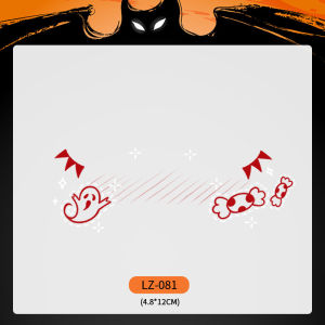 Aesthetics Makeup Stickers Makeup Stickers Halloween Makeup teenagers Cosplay Makeup Tattoo stickers tattoo stickers Makeup Stickers Tattoo Stickers Cute pattern design