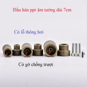Cối Hàn Âm Tường Dài 7cm- 20-25-32-Đầu hàn dài Kasan kèm ốc và lục lăng