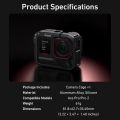 TELESIN Ultra Lightweight Metal Cage Camera Housing Frame Case for Insta360 Ace Pro 2. 