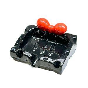 XYAX Tinh xảo Hộp xà phòng phô mai Trang trí Gốm sứ Trang trí bàn làm việc Phụ kiện phòng tắm Hộ gia đình Giá đỡ xà phòng thoát nước Trang chủ