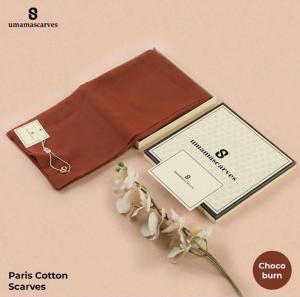 ALMAHIRA SHOP - Paris Cotton Polos Scarves BOX   PARIS POLOS UMAMA BOX By Umama Scarf ukuran standar