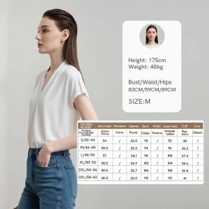 AMII Minimalism 2026 Summer Womens T-shirt Classic Style Casual V-neck Short Sleeve Solid Stretch Female Tops & Tees 123120132026