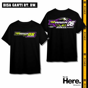 rynez store Kaos Warga RT RW Solidarity bisa ganti RT RW Keren Karnaval Agustusan Promo Seragan Pemuda 17 Hut RI