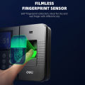 Deli Biometrics Time Attendance Biometric Fingerprint Time Attendance Biometrics Fingerprint Scanner Bundy Clock Time Recorder Black E3960. 
